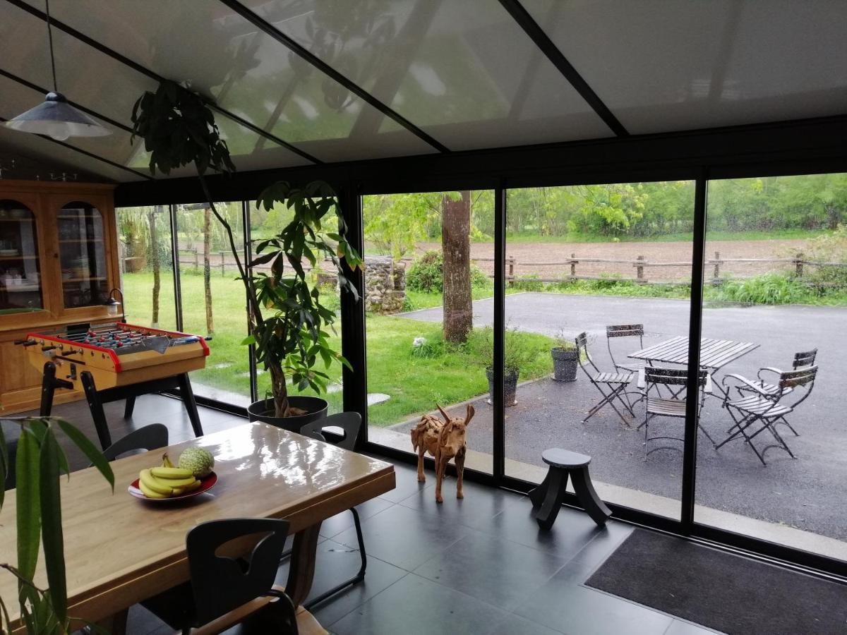 Flachères Balad'Ane Bed & Breakfast エクステリア 写真