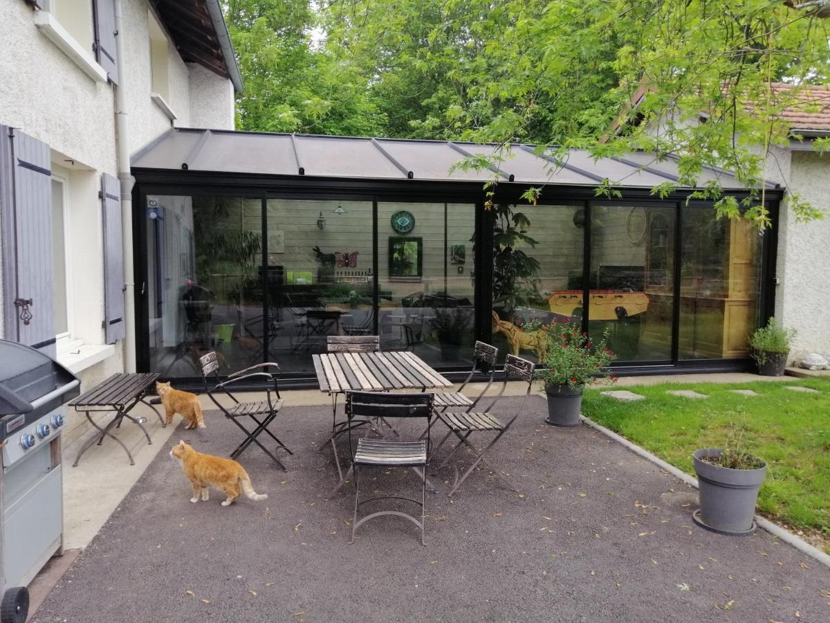 Flachères Balad'Ane Bed & Breakfast エクステリア 写真